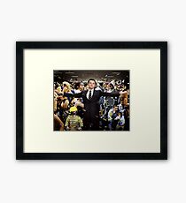Wolf of Wall Street Framed Print