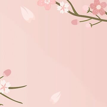 Tapis de souris de jeu de cerisier japonais noir et blanc étendu