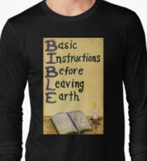 Meaning Of The Bible Long Sleeve T-Shirt