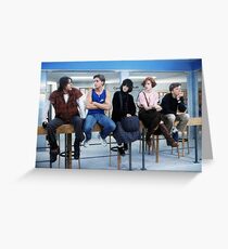 Breakfast Club Greeting Card