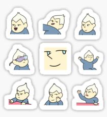 Baby Sour Cream sticker sheet Sticker