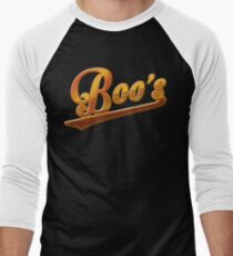 Boo's Bar Logo - As Seen On 'Pencils' Men's Baseball ¾ T-Shirt