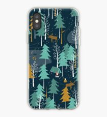 Winter Camping iPhone Case