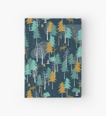 Winter Camping Hardcover Journal