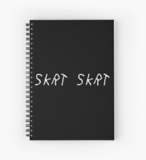 skrt skrt Spiral Notebook