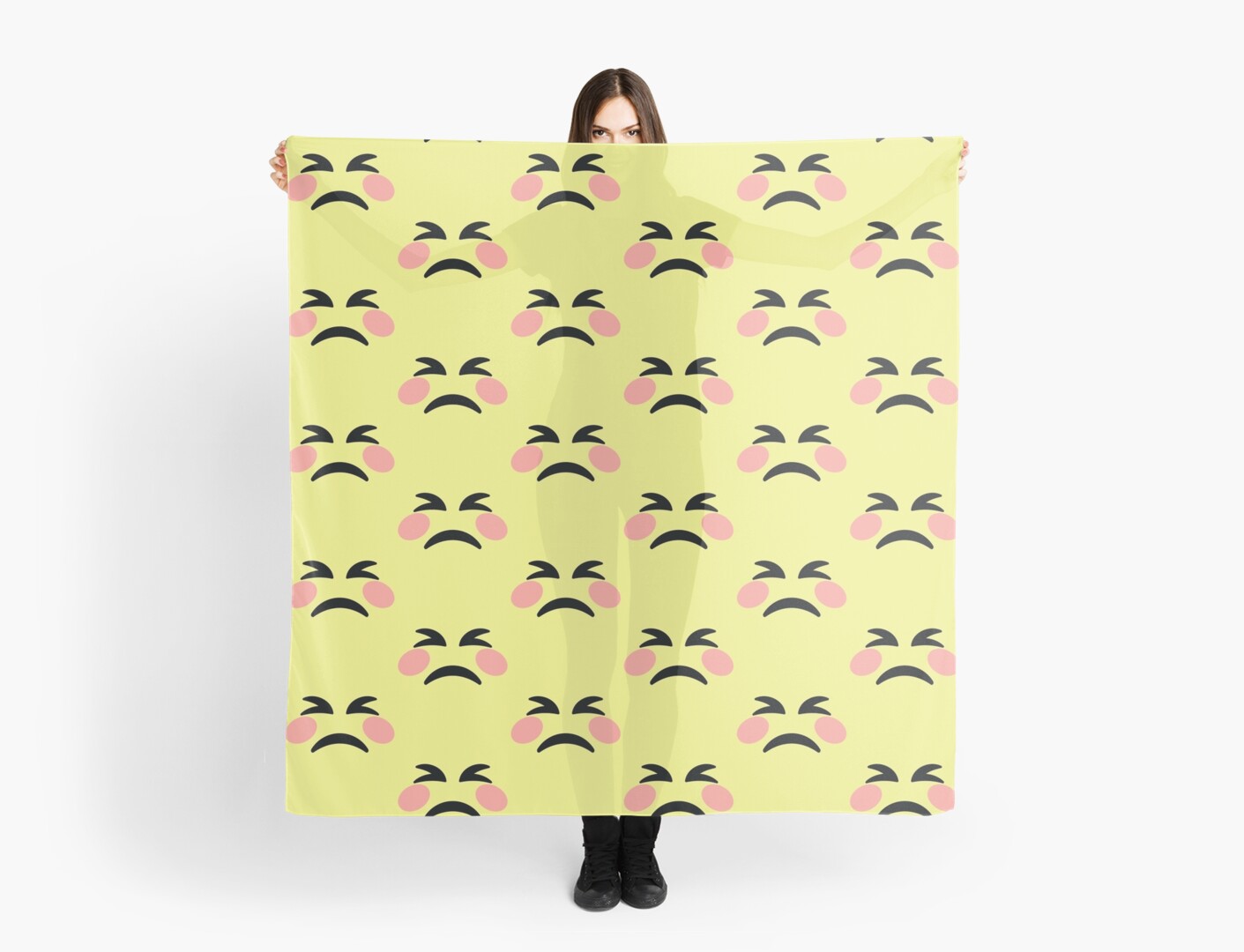 quot Emoji Throw Tantrum quot Scarves by teeandmee Redbubble quot Emoji Throw Tantrum quot Scarves by teeandmee Redbubble