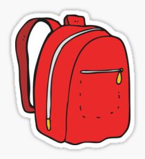 cartoon rucksack Sticker