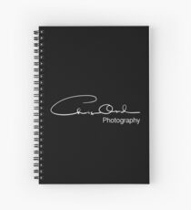 Chris Ord Photography White Spiral Notebook