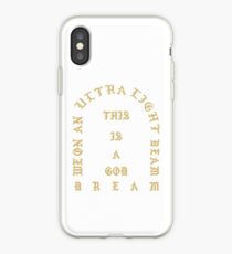 Kanye West - Life of Pablo, Ultralight beam merch (Kanye West, Yeezy) iPhone Case