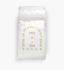 Kanye West - Life of Pablo, Ultralight beam merch (Kanye West, Yeezy) Duvet Cover