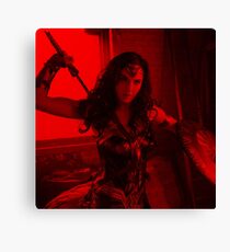 Gal Gadot - Celebrity (Square) Canvas Print