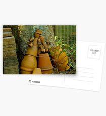 Bill & Ben, Two Drunk Flower Pot Men Postcards