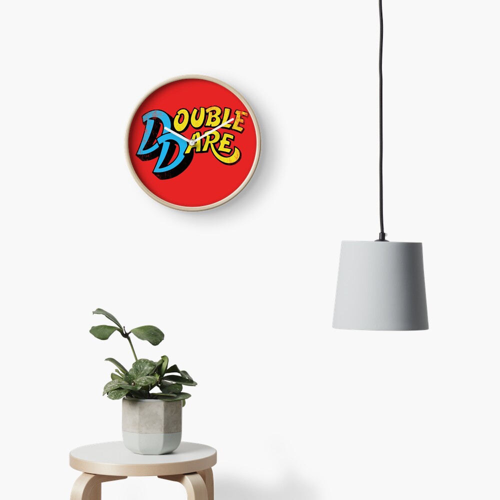 Double Dare (vintage) Clock