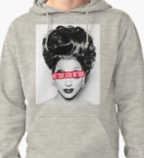 Not today, Satan. Not today. Pullover Hoodie