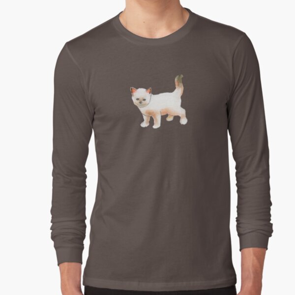 Cute Little Kitten Long Sleeve T-Shirt