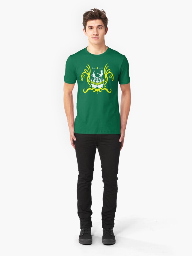 Alternate view of "Battle Like You Mean It" (A) Slim Fit T-Shirt