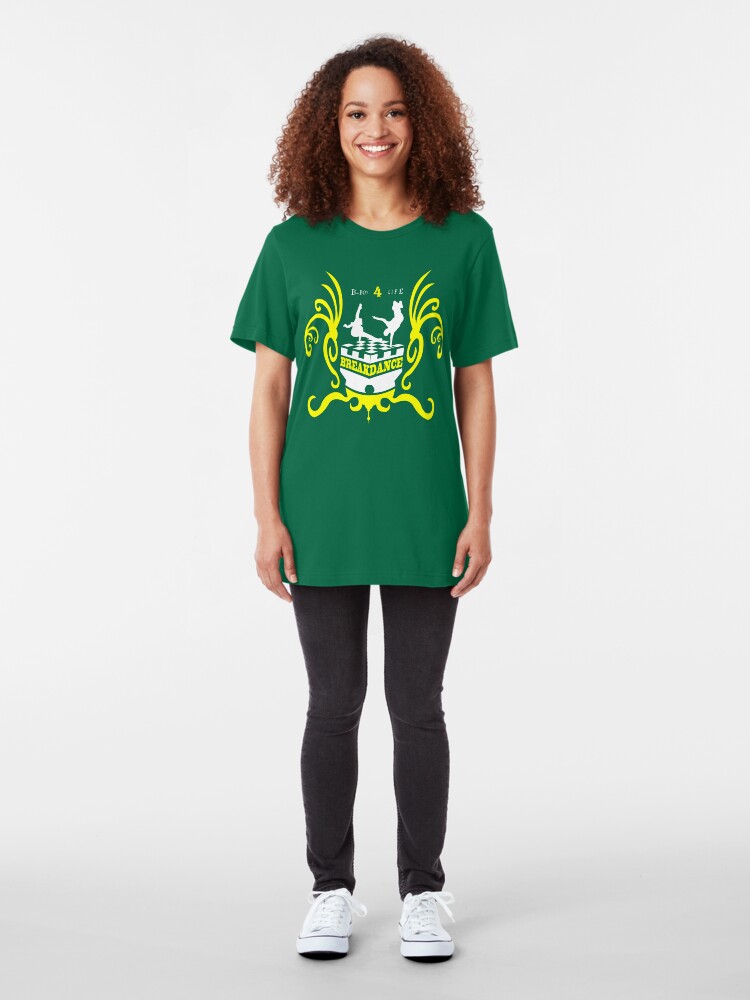 Alternate view of "Battle Like You Mean It" (A) Slim Fit T-Shirt