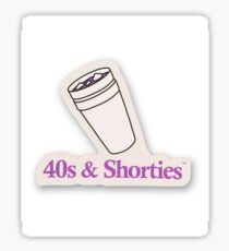 Pegatina 40s y Shorties Pegatina