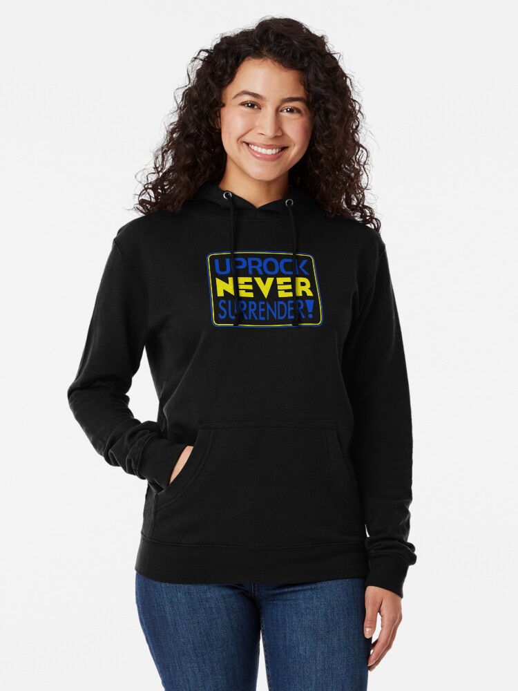 Alternate view of "Uprock Never Surrender" (B) Lightweight Hoodie