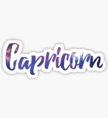 Capricorn Zodiac Sign Sticker