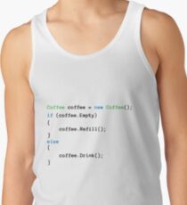 Coffee code Tank Top