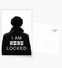 I am SHERlocked Postcards