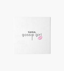 Gossip Girl Design Galeriedruck