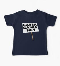 Gabba Gabba Hey Sign Baby Tee