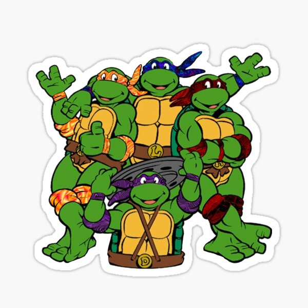 Teenage Mutant Ninja Turtles Stickers | Redbubble