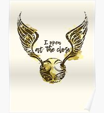 Golden Snitch: Posters | Redbubble