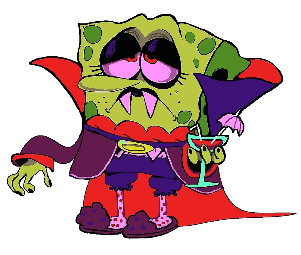 "vampire spongebob" by grimharlequin Redbubble