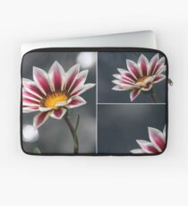 Triple Purple & White Flower Laptop Sleeve