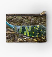 Blue-horned bug, Thailand Studio Pouch