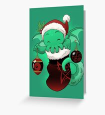 Stocking Stuffers: Cthulhu Greeting Card