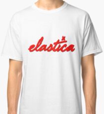 Elastica Logo (In RED) Classic T-Shirt