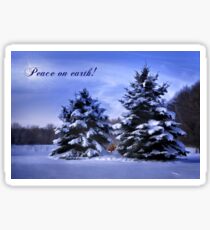 Peace on Earth Sticker