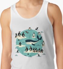 Whales, Penguins and other friends Tank Top