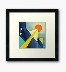 Heaven's Launchpad Framed Print