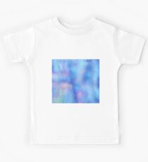 Abstract blue Kids Tee