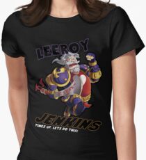 Leeory Jenkins: Time's Up! Women's Fitted T-Shirt