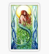 Pegatina Sirena del bosque Kelp