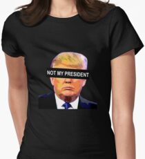 TRUMPF - NICHT MEIN PRÄSIDENT Tailliertes T-Shirt