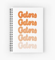 UF Gators Ombre- Orange Spiral Notebook