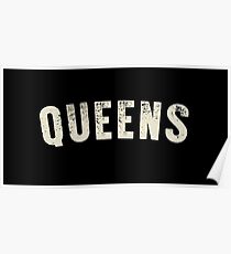 QUEENS LETTERPRESS Poster