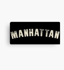 MANHATTAN LETTERPRESS Canvas Print