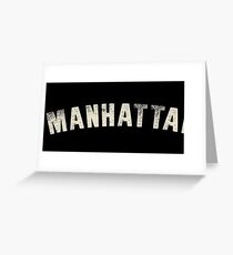 MANHATTAN LETTERPRESS Greeting Card