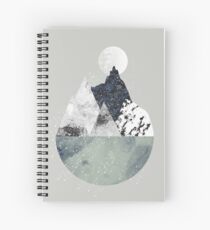 Winter Spiral Notebook