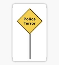 Police Terror Sticker