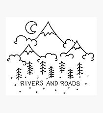 Rivers And Roads Photographic Print