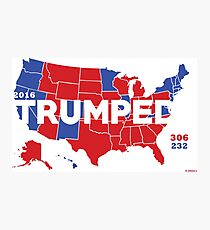 Lámina fotográfica TRUMPED 2016
